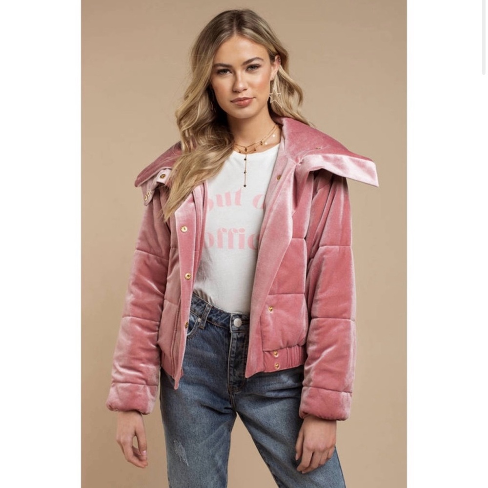 Finders Keepers Velvet Bomber Jacket